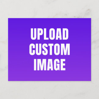 Upload Custom Image - Add Your Own To Print On A Uitnodiging Briefkaart