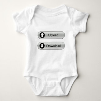 Upload Download leuke baby onsie Romper