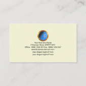 Upload Download Triangle Arrows Web Designer Visitekaartje (Achterkant)