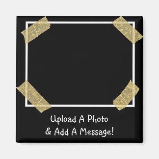 Upload een Foto en voeg een Persoonlijk Bericht va Magneet