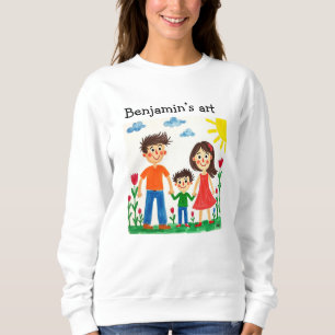 Upload het kunstwerk van uw kind op dit shirt