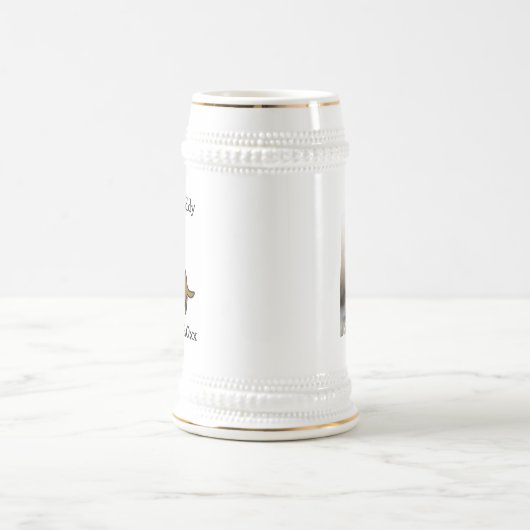 Upload het kunstwerk van uw kind | SCHATTIGEE VADE Bierpul (Center)