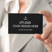 Upload hier uw ontwerp visitekaartje