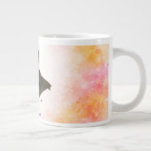 Upload His Photo- Personalized Custom Gift for Him Extra Grote Beker (Rechts)