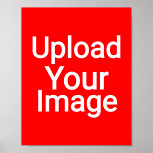 Upload je eigen afbeelding poster