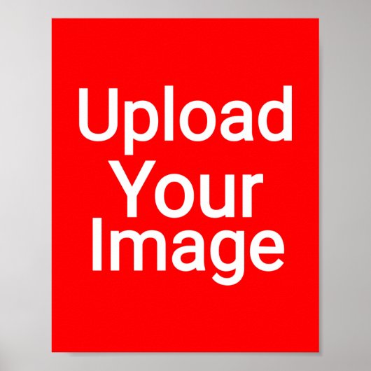 Upload je eigen afbeelding poster (Voorkant)