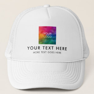 Upload je eigen bedrijf Logo Voeg tekst Sjabloon t Trucker Pet