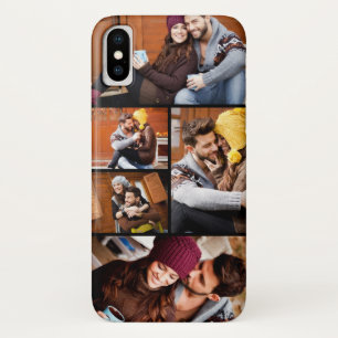 Upload je eigen foto's   Aangepaste fotocollage iPhone X Hoesje