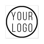 Upload je eigen Logo | Aangepaste zakelijke merkna Zelfinktende Stempel (Design)