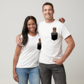 Upload je eigen netnaam aangepaste gouden repeater t-shirt (Unisex)