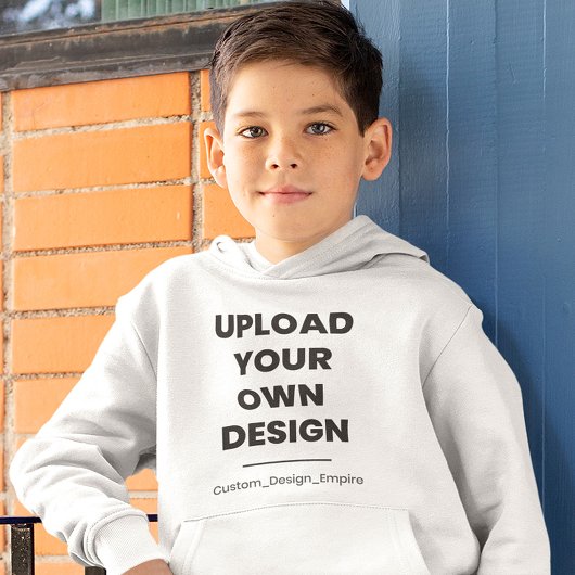 Upload Je Eigen Ontwerp Hier | Aangepaste Sjabloon