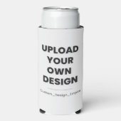 Upload Je Eigen Ontwerp Hier | Aangepaste Sjabloon (Seltzer Voorkant)