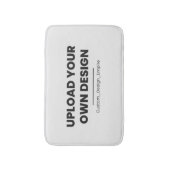Upload Je Eigen Ontwerp Hier | Aangepaste Sjabloon Badmat (Voorkant Verticaal)