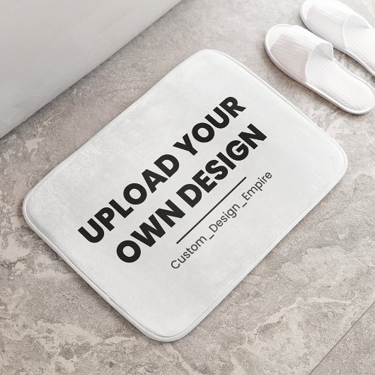 Upload Je Eigen Ontwerp Hier | Aangepaste Sjabloon Badmat