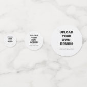 Upload Je Eigen Ontwerp Hier | Aangepaste Sjabloon Confetti (Voorkanten)