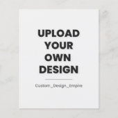 Upload Je Eigen Ontwerp Hier | Aangepaste Sjabloon Flyer (Voorkant)