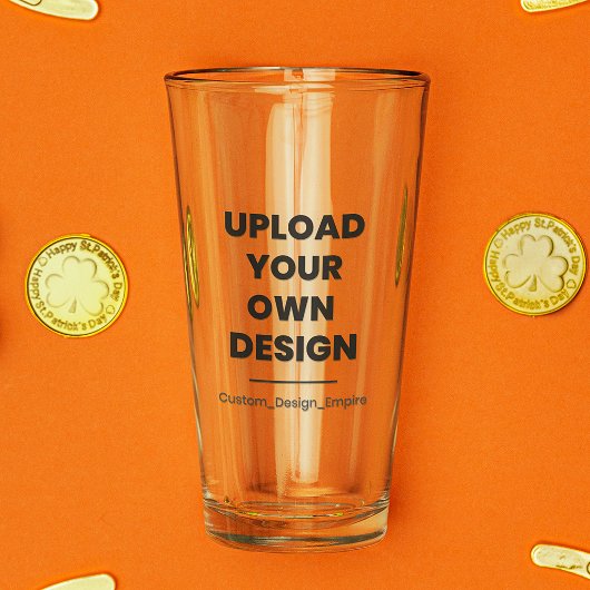 Upload Je Eigen Ontwerp Hier | Aangepaste Sjabloon Glas