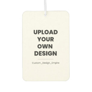 Upload Je Eigen Ontwerp Hier Aangepaste Sjabloon Luchtverfrisser