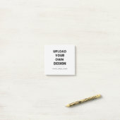 Upload Je Eigen Ontwerp Hier | Aangepaste Sjabloon Post-it® Notes (Op bureau)