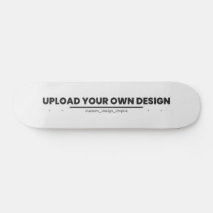 Upload Je Eigen Ontwerp Hier Aangepaste Sjabloon Skateboard