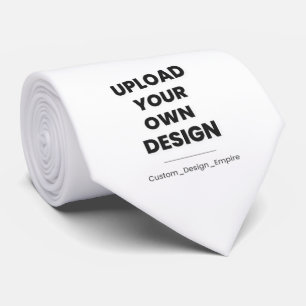 Upload Je Eigen Ontwerp Hier Aangepaste Sjabloon Stropdas