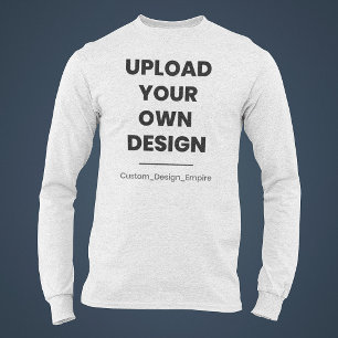 Upload Je Eigen Ontwerp Hier Aangepaste Sjabloon T-shirt