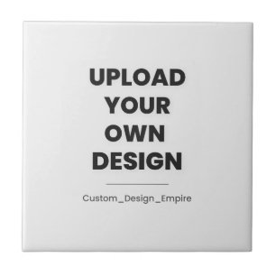 Upload Je Eigen Ontwerp Hier Aangepaste Sjabloon Tegeltje