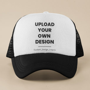 Upload Je Eigen Ontwerp Hier Aangepaste Sjabloon Trucker Pet