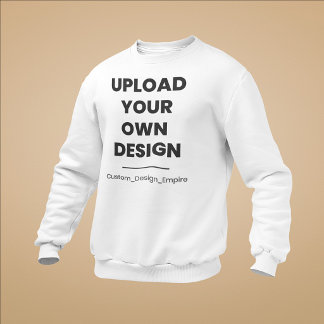 Upload Je Eigen Ontwerp Hier | Aangepaste Sjabloon Trui