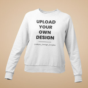 Upload Je Eigen Ontwerp Hier Aangepaste Sjabloon Trui