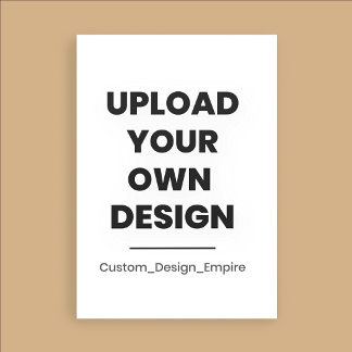 Upload Je Eigen Ontwerp Hier | Template Uitnodigin Kaart