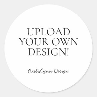 Upload je eigen ontwerp, op maat gemaakte sticker 