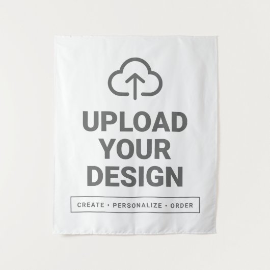 Upload je eigen ontwerp wandkleed (Voorkant)