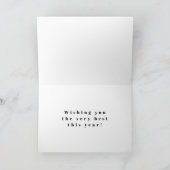 Upload je eigen QR-code | Gelukkig nieuwjaar Kaart (Binnen)