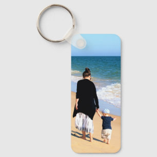 Upload je favoriete foto-sleutelhanger cadeau sleutelhanger