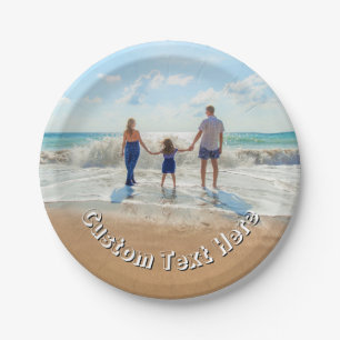 Upload je foto papieren borden gepersonaliseerde t bordje