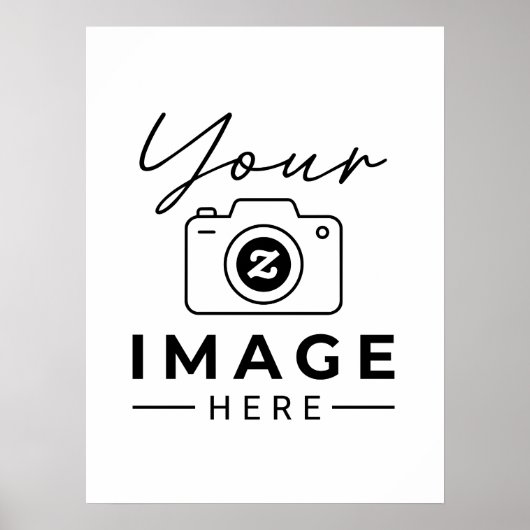 Upload je foto poster (Voorkant)