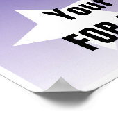 Upload je fotostem voor me! poster (Hoek)