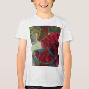 Upload je kunstwerk Maak een aangepaste schilder Tri-Blend Shirt