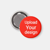 Upload je ontwerp magneet (Voorkant / Achterkant)