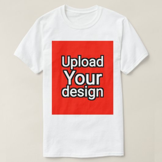 Upload je ontwerp T-Shirt (Design voorkant)