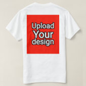 Upload je ontwerp T-Shirt (Design achterkant)