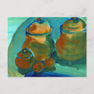 Upload je schilderij Draai een aangepaste kunsta Briefkaart