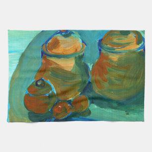 Upload je schilderij Schakel Aangepaste kunst Af Theedoek