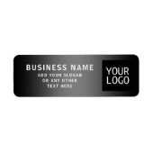 Upload Logo of QR-code | Elk kleurverloop Etiket (Voorkant)