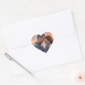 upload picture Custom Photo Happy Valentine's Day  Hart Sticker (Envelop)