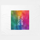 Upload uw Afbeelding Photo Afbeelding of Logo Simp Fleece Deken (Voorkant (Horizontaal))