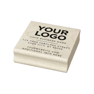 Upload uw bedrijfsretouradres voor logo 	rubberstempel