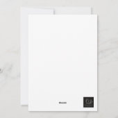 Upload uw eigen aangepaste uitnodiging (5 x 7 inch (Achterkant)