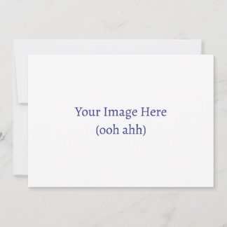 Upload uw eigen aangepaste uitnodiging (5 x 7 inch